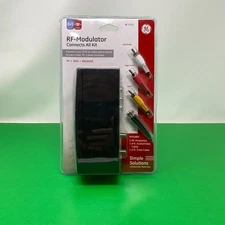 GE All-in-One Video RF Modulator Kit Connects your DVD DVR or Games Consoles