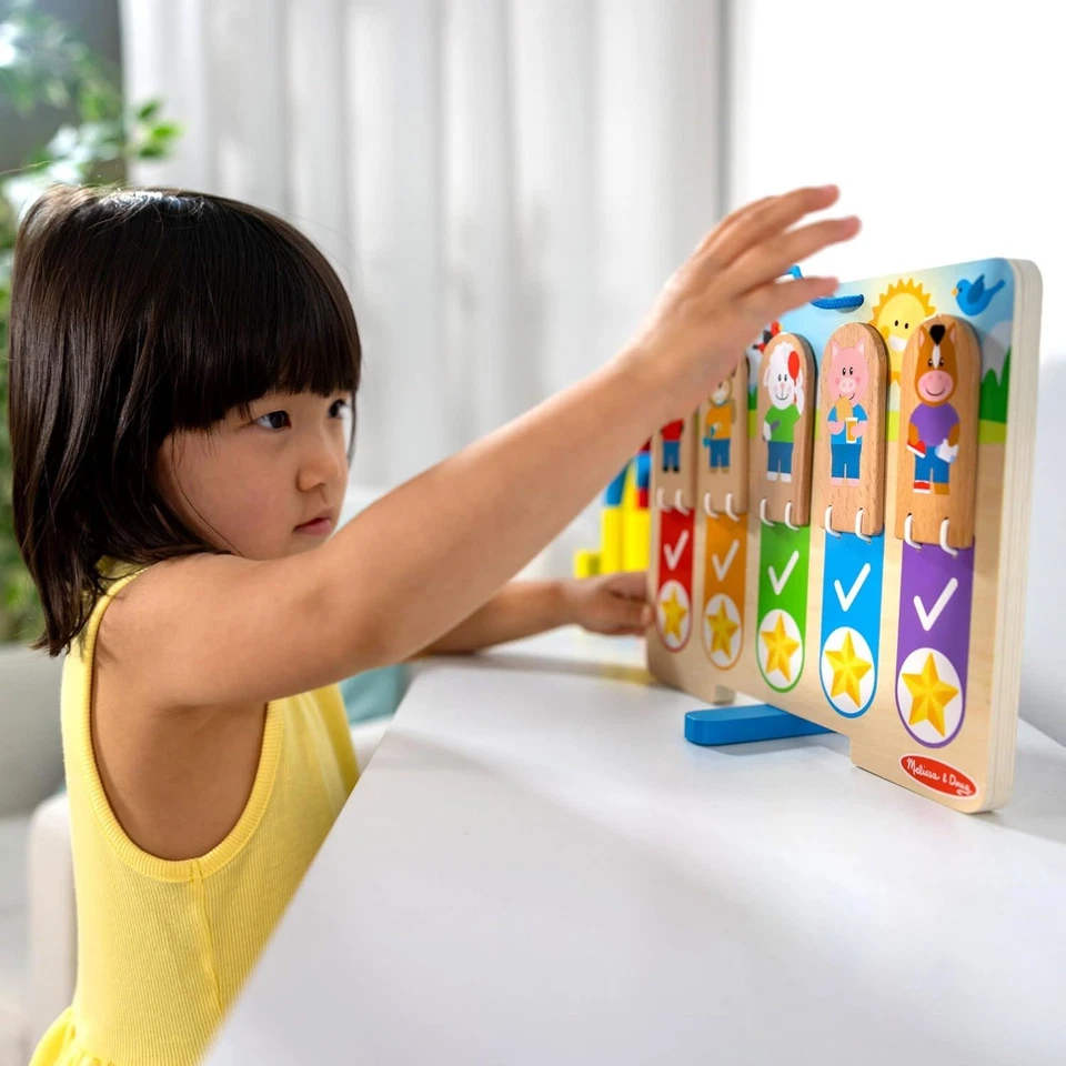 Mein Täglich Routines Tabelle Morgen & Nighttime Habits (Melissa & Doug ) - Bild 3 von 4