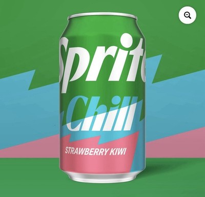 Discontinues Sprite Chill Strawberry Kiwi Limited Edition 2025
