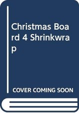 Christmas board book shrinkwrap x 4