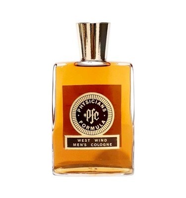 Vintage Physicians Formula West Wind Men's Cologne RARE See Description