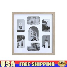 7 Opening Collage Picture Frame Wall Decor Family Photos Memories Display New