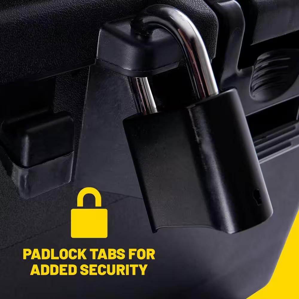 Plano Box Storage 27-Gal. Hinged Gal. Olive Drab Black 27-Gal Waterproof (NEW)