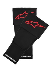 ALPINESTARS RK-S RKS GINOCCHIERA SOTTO MANICHE NERO ROSSO COPPIA CALZE MOTOCROSS MX