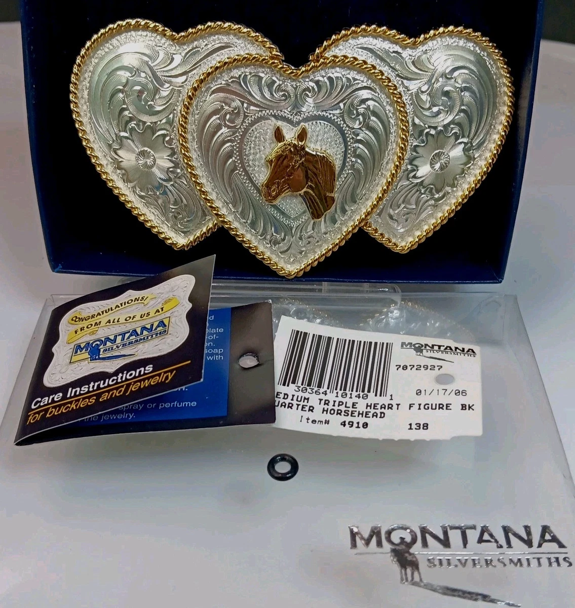 Montana Silversmiths Cowboy Belt Buckles for Women for sale  display picture 1