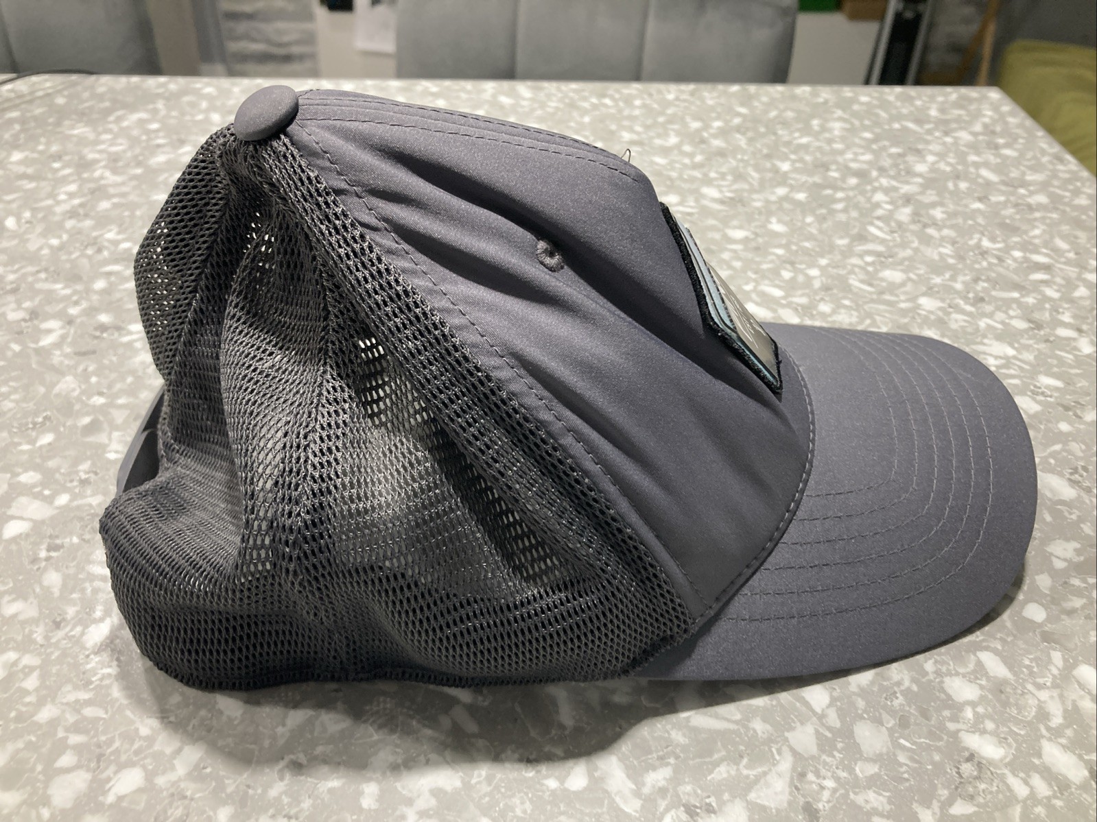 Ping Mountains Patch Snapback Mesh Back Trucker H… - image 5