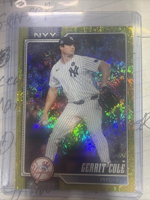 2026 Topps Series 2 - Gerrit Cole #450 Yellow Rainbow Foil /399 Yankees