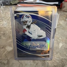 2025 Panini Absolute Maxwell Hairston Auto Blue /50 🔥 RC Bills