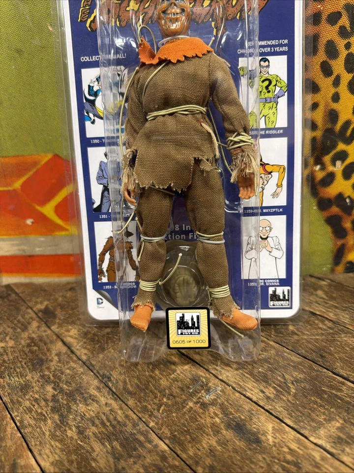 BATMAN VILLAINS THE SCARECROW FIGURE 1966 CLASSIC TV SERIES MOVIE DC COMICS RARE - Image 4 of 4