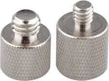 Compact 1/4" to 3/8" Tripod Camera Adapter - Cold Heat Resistant Brass Design