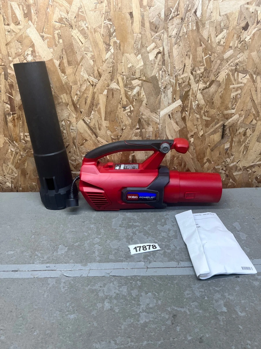 Toro 51624 PowerJet F700 12A Red Handheld Electric Leaf Blower 725