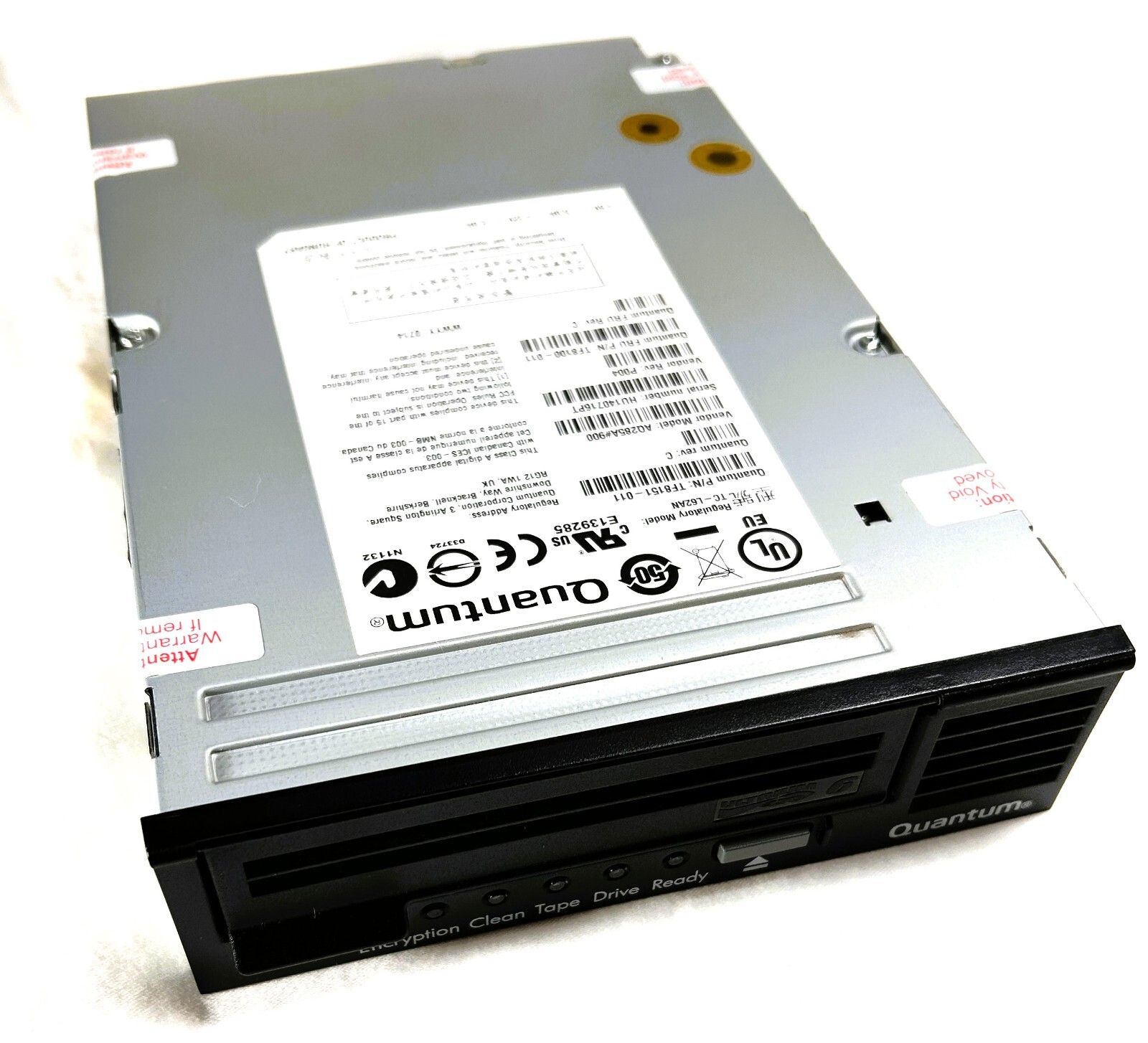 Quantum Ultrium 6250 LTO-6 HH SAS 6.25T Internal Tape Drive TF8151-011