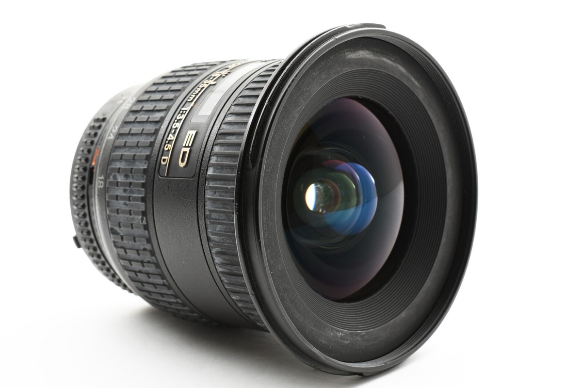 Nikon AF Nikkor 18-35mm f/3.5-4.5D ED Lens w/caps [Exc] from Japan