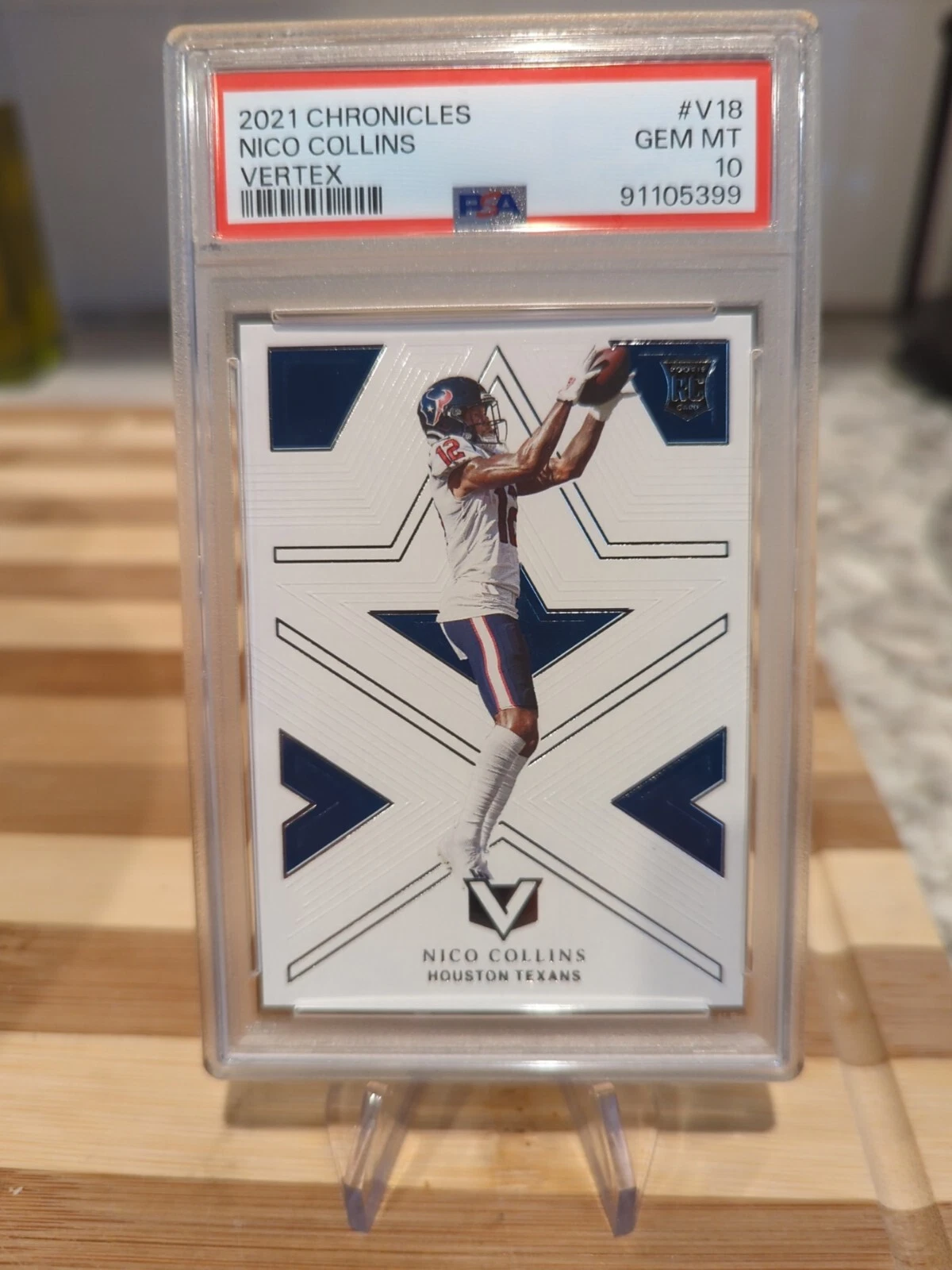 Nico Collins Panini Chronicles Vertex #V18 Base