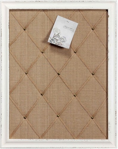 Rustic 21"×27" Burlap Message Board with Twine - Perfect for Home or Office - Picture 4 of 10