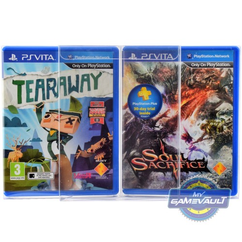 PS Vita Game Box Protectors for PlayStation STRONG 0.5m Plastic Display