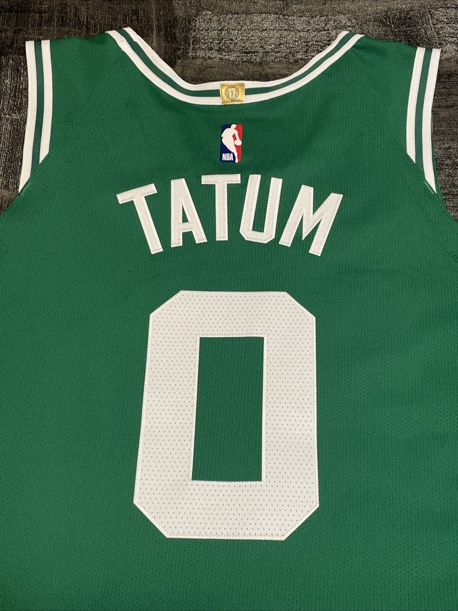 Jayson Tatum Boston Celtics Nike Icon Authentic Jersey Green