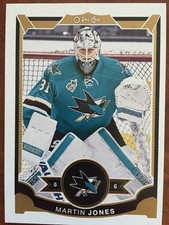 2015-16 UD Hockey Series 2 Martin Jones  U8 O-Pee-Chee