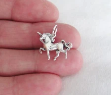Sterling Silver 3d Unicorn charm