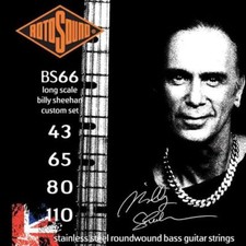 Rotosound BS66 Swing Bass 66 Stainless Steel Strings 43-110 for Bass Guitar