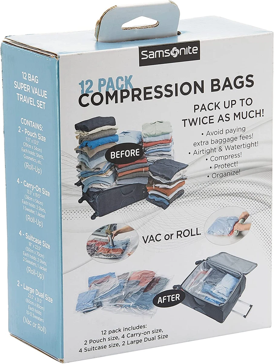 Compression, Roll-up Vacuum Plastic Clothes Packaging Bags for Travel  Packing Storage - China Bag, Plastic Bag