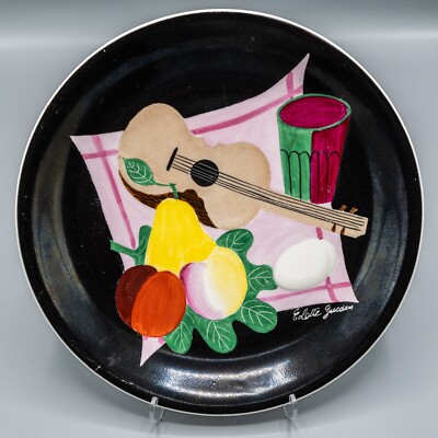 CRACK Colette Gueden For Primavera, Still Life Cabinet Dinner Plate 11 1/4'' #5