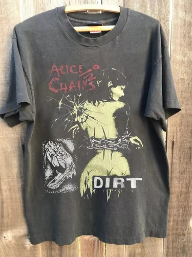 Camiseta Alice In Chains Dirt Gráfico Retro Carbón Unisex Hombres Mujeres S-5XL - Imagen 2 de 3