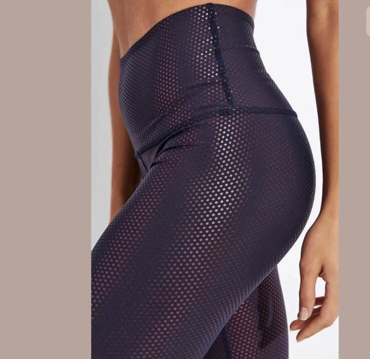 beyond-yoga spot on high waisted midi leggings