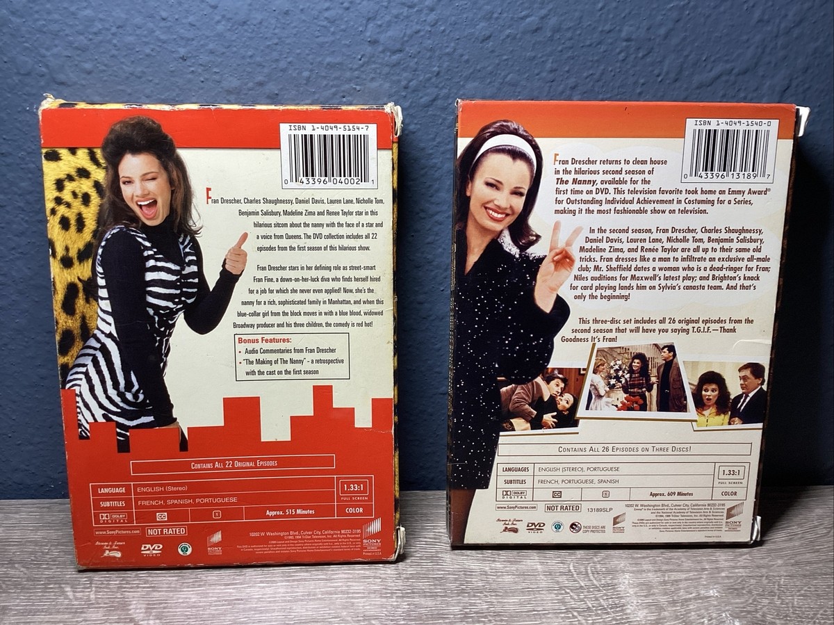 The Nanny The Complete First Season (DVD) The Complete Second