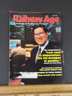 Eisenbahnalter 1994 Juli günstig, Qualität Die guten Zeiten rollen Turbozüge