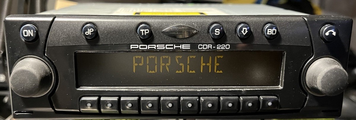 Porsche Boxster 986 911 996 AM FM Radio CD Receiver Player CDR220