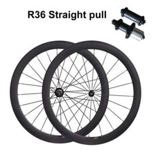 700C Carbon Road Bike Wheelset 50mm 23/25mm 424 Spokes Clincher Bicycle Wheels