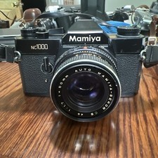 Mamiya NC1000 camera with 50mm f1.7 CS lens kit Untested Vintage Read