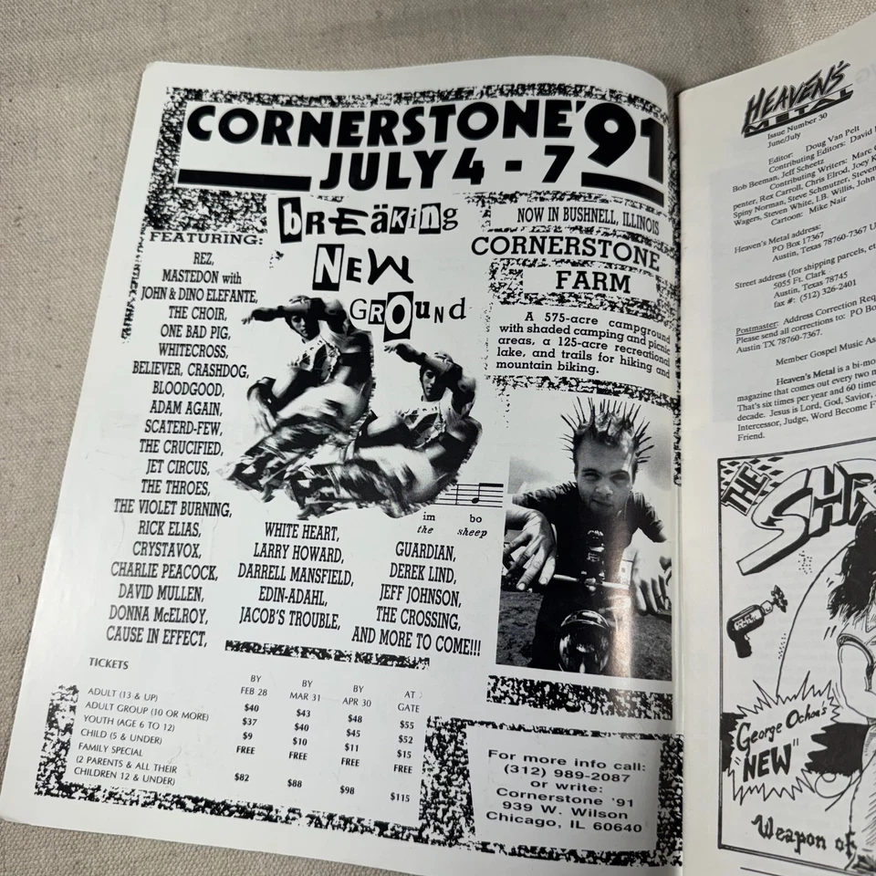 Heaven’s Metal Christian Rock Magazine #24 to #54 PICK AN ISSUE! Most VG Shape! Foto 4 de 4