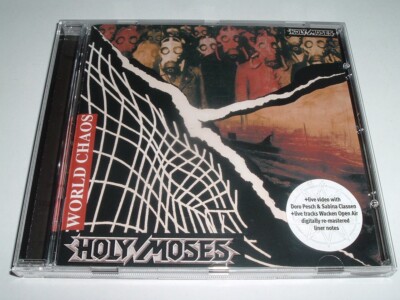 HOLY MOSES - WORLD CHAOS - CD Album, Enhanced, Remastered, AMG 031-2 (2006)
