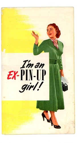 1950s Maytag Vintage Brochure Dryer Automatic Electric Ex Pin Up Girl Fold Out