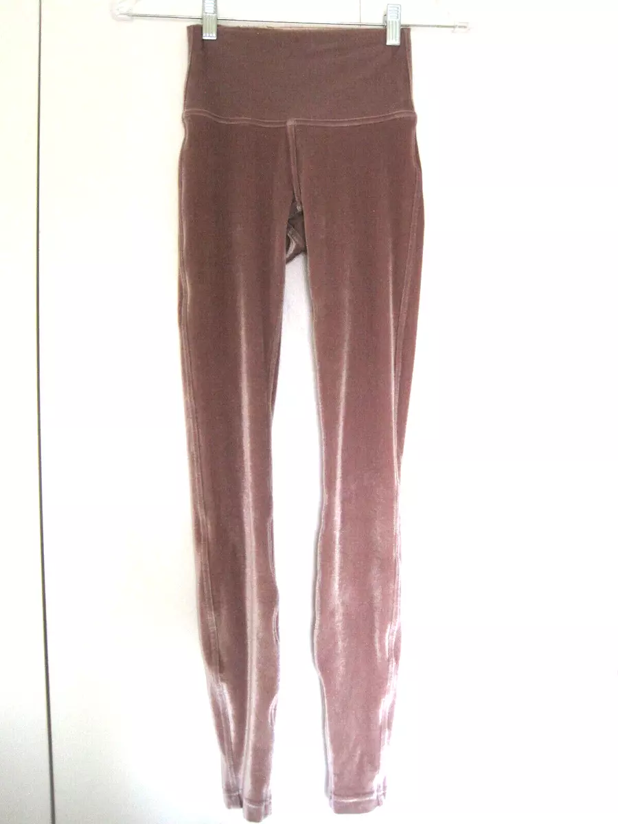 LULULEMON Leggings Wunder Lounge High Rise Tight 28 Velvet Pink Women's  Size 2