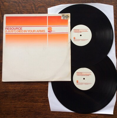Resource (I Just) Died In You Arms Tonight Double 12'' Vinyl Single House Music