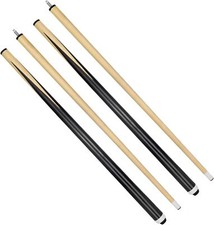 Short 48  2 Piece Hardwood Canadian Maple Pool Cue - Billiard Stick
