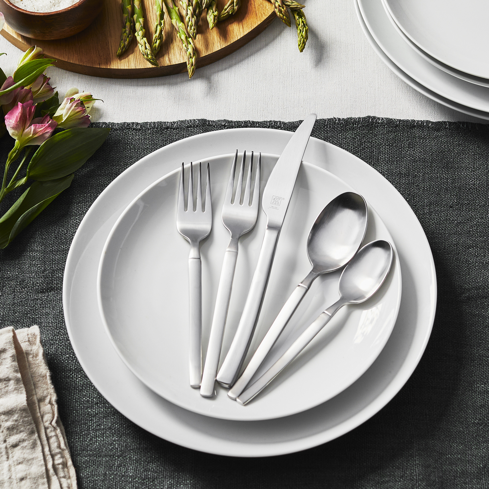 ZWILLING Opus Satin 45Piece Flatware Set 35886417949 eBay