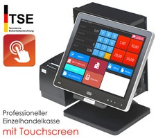 KASSE 15“ 38cm TOUCHSCREEN DISPLAY DRUCKER EINZELHANDEL KUNDENDISPLAY TSE KA41