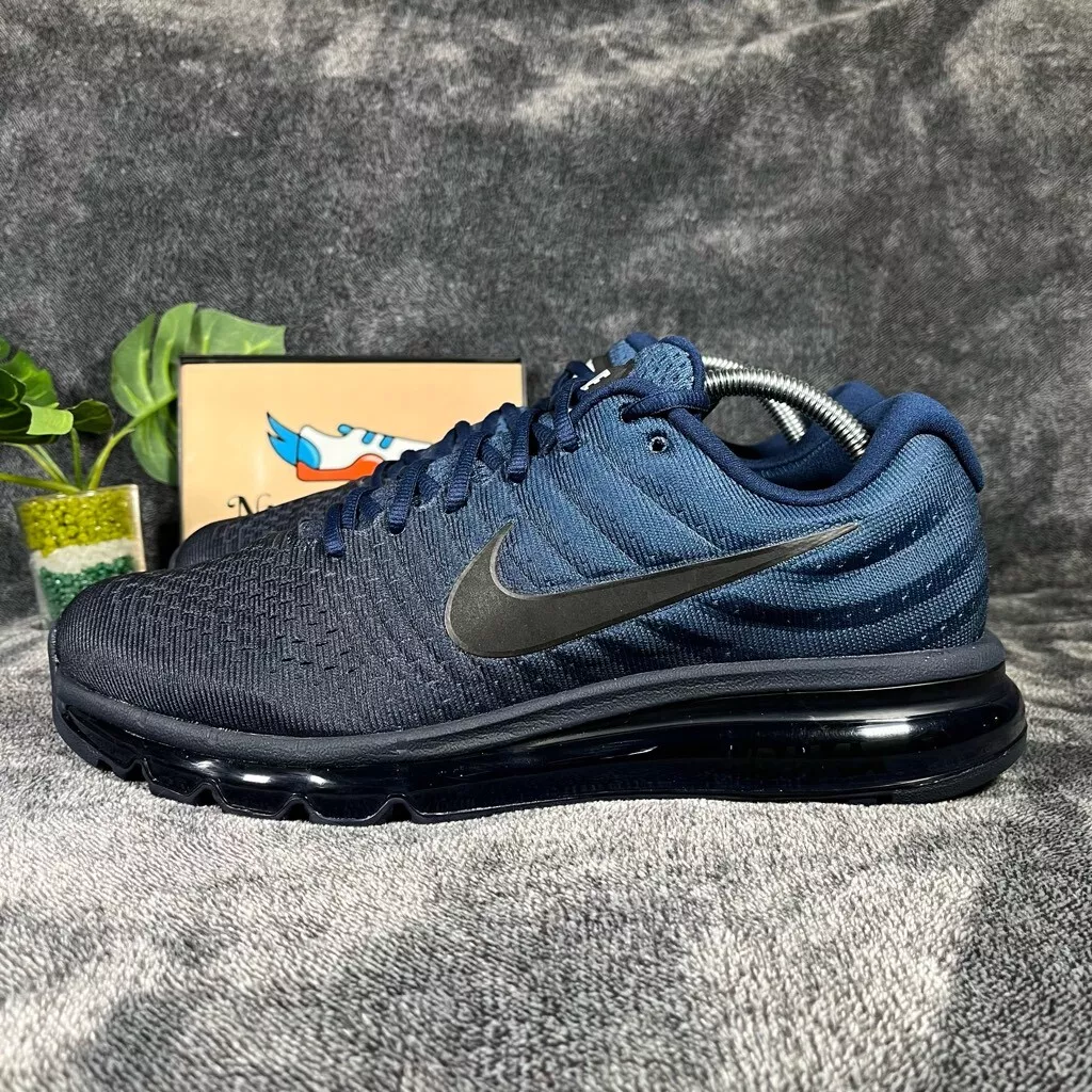 Lágrima Propuesta alternativa Humildad Nike Air Max Running Shoes Mens Blue Gym Fitness 2017 Sneakers Flyknit |  eBay