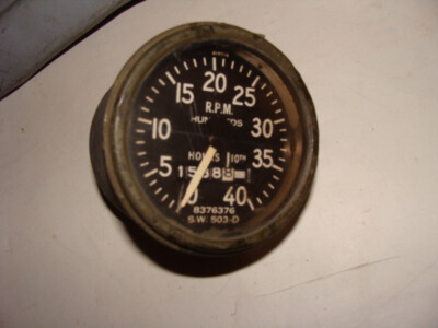 R.P.M Tourentacho ''Stewart Warner Tachometer Gauge 503-D''  z.B. Reo M35