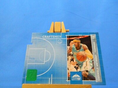 #ad #ad Carmelo Anthony Donruss 2010 11 Craftsmen Die Cut $3.49