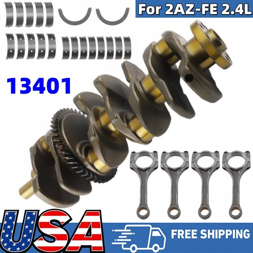 Crankshaft Connecting Rods Bearing Set For Toyota Camry Rav4 Matrix Scion 2AZ-FE