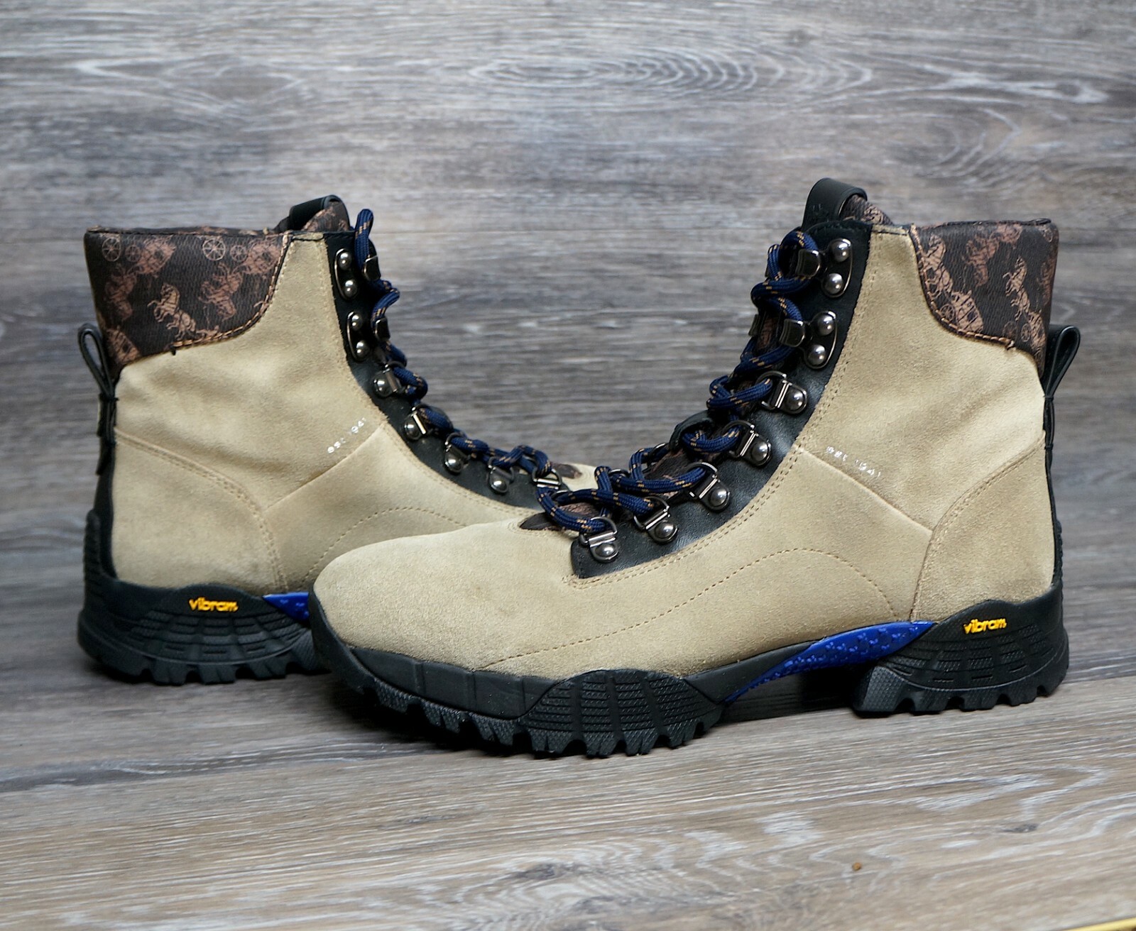 COACH Hybrid City Hiker Suede Boots 
