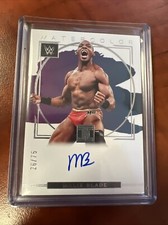 2023 Panini Impeccable WWE Watercolor Signatures #29 Malik Blade Auto /75