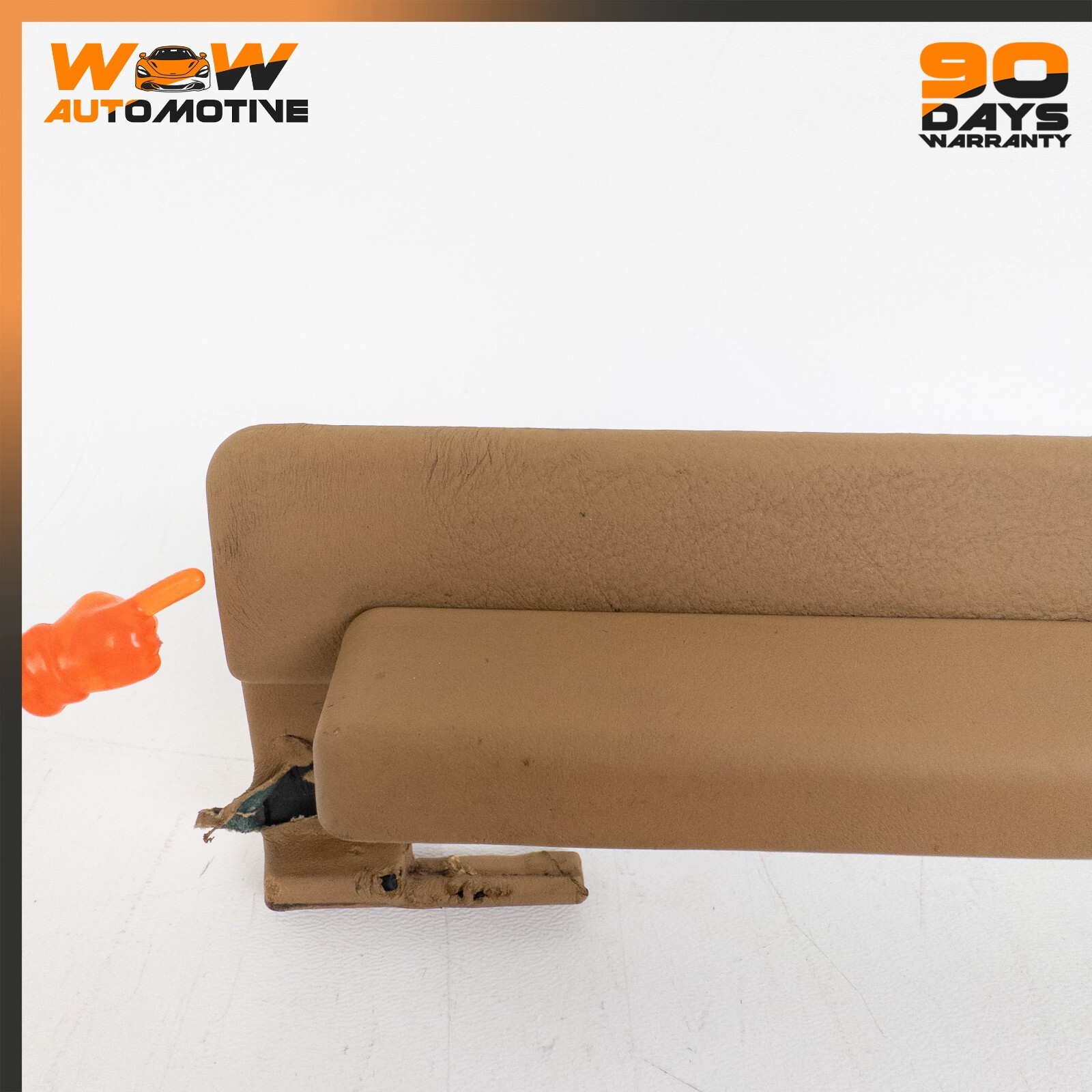 04-10 BENTLEY CONTINENTAL GT FRONT LEFT DRIVER SIDE SEAT COVER TRIM OEM