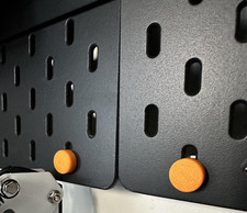 4x Ikea Skadis Screw Cap Covers Peg Board Bracket Hanging Tools Accessories DIY