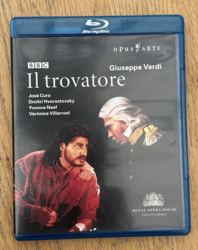 BBC Verdi Il Trovatore 2002 With 26 Page Booklet 2008 Blu-Ray Region Free
